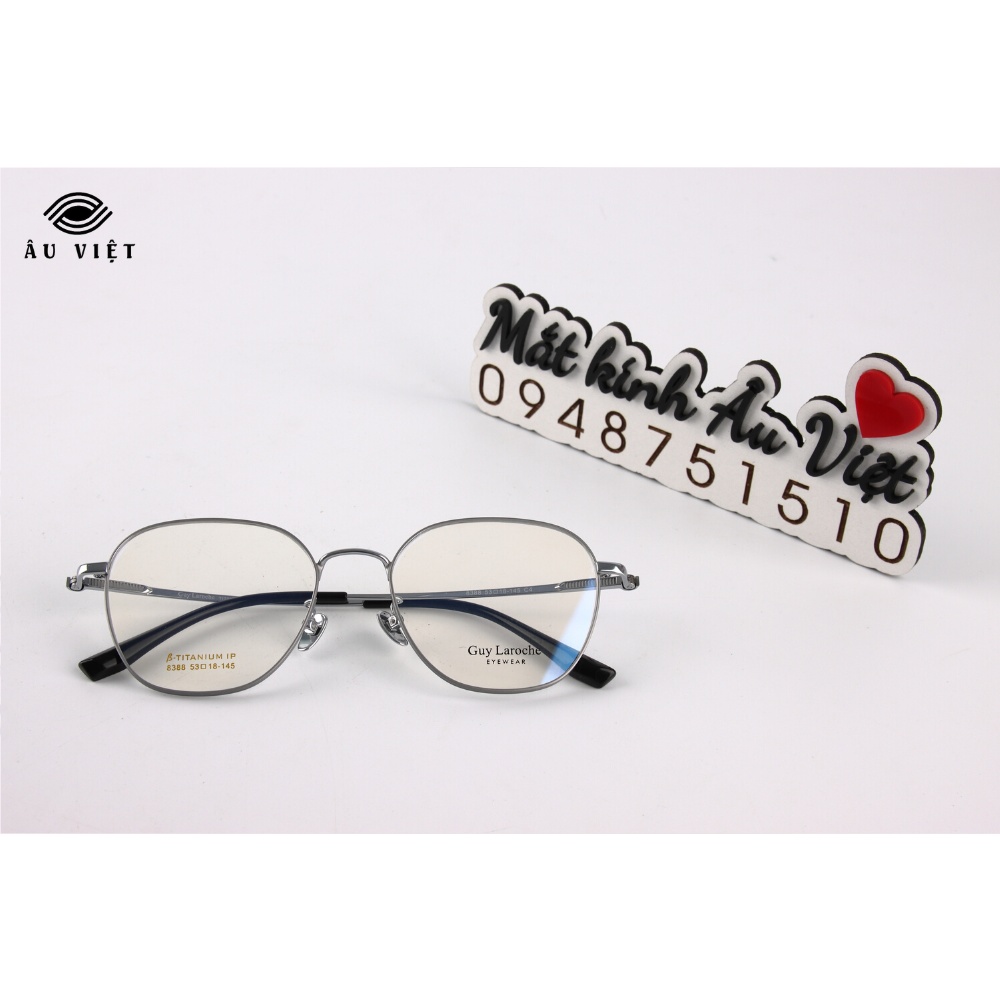 Gọng kính titanium GL 8388 dáng vuông Full box
