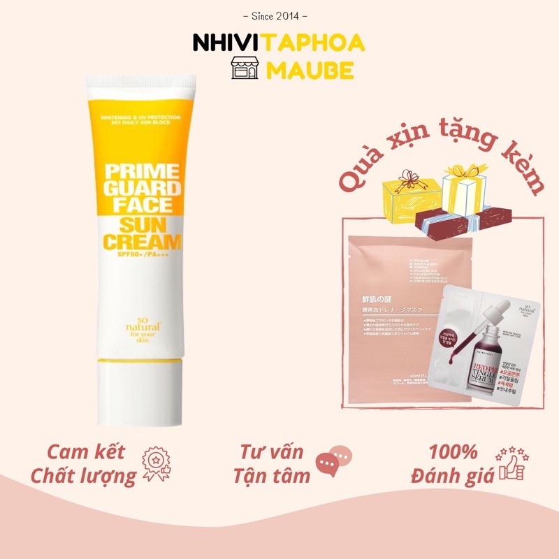 Prime Guard Face Sun Cream SPF50+/PA++++ l
