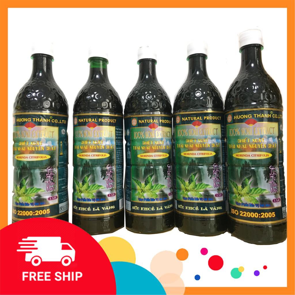 Nước cốt nhàu nguyên chất Hương Thanh - 100% từ trái nhàu tự nhiên ECOHEALTH