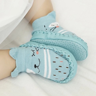 Giầy tập đi chống trượt đế da cho bé