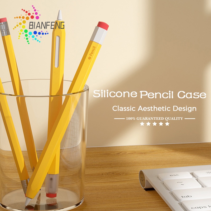 Vỏ Bảo Vệ Bút Cảm Ứng Apple Pencil 2 1 Kiểu Bút Chì Cổ Điển