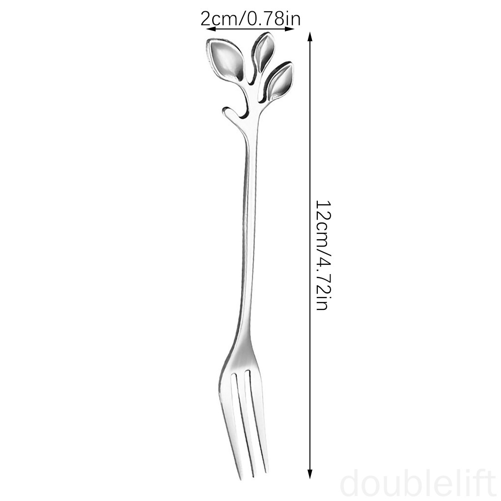 Nĩa Ăn Tráng Miệng Bằng Thép Không Gỉ