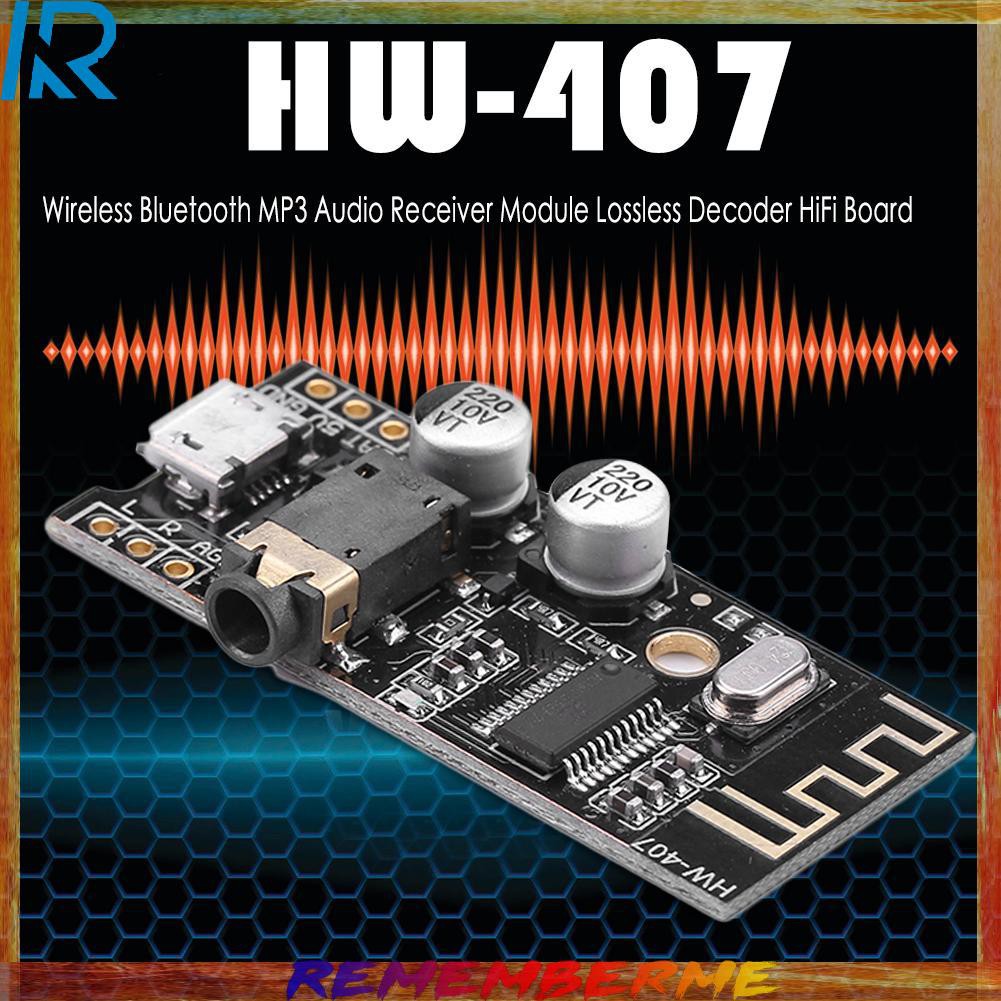 Wireless Bluetooth MP3 Audio Receiver Module Lossless Decoder HiFi Board