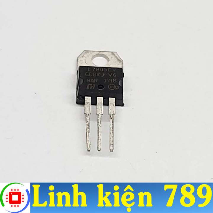 L7805CV, L7805C, LM7805, L7805, 7805 TO-220 IC nguồn ổn áp 5V 1.5A