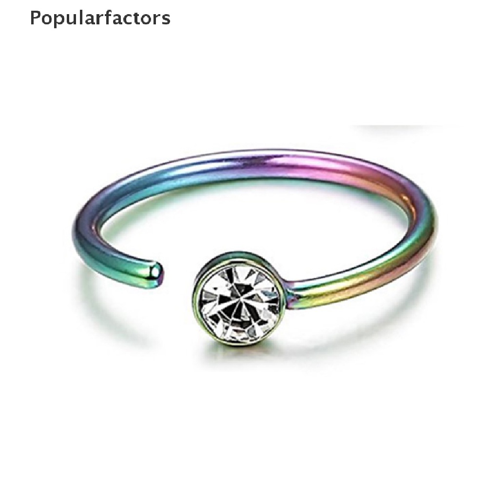 1 Khuyên Mũi Bằng Thép Không Gỉ Thời Trang Cá Tính