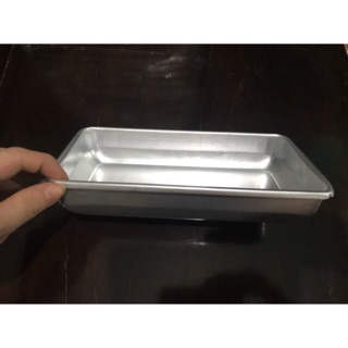 Combo 5 khay làm đá nhôm cỡ bé 23x12x4cm