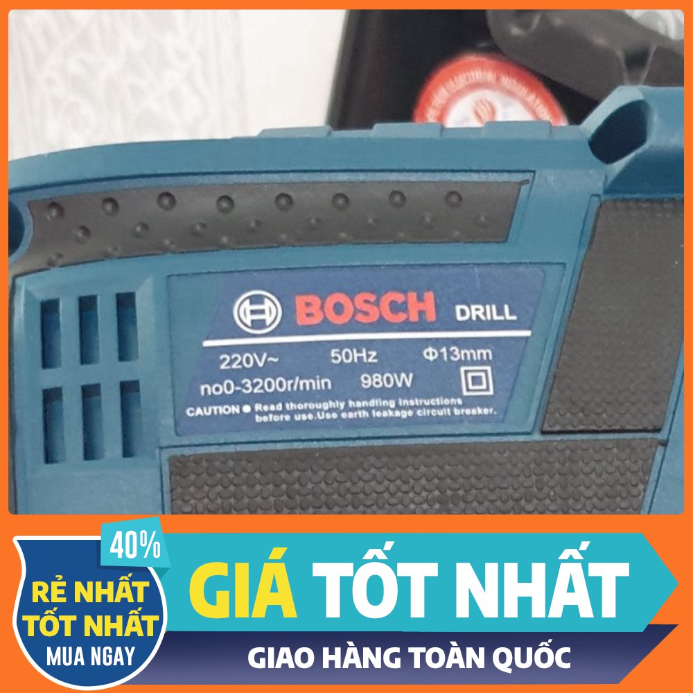 BỘ MÁY KHOAN BOSCH 980W - RẤT MẠNH [bảo hành chính hãng]