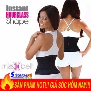 Đai nịt bụng làm thon eo miss belt, đai quấn bụng thu nhỏ vòng eo missbelt