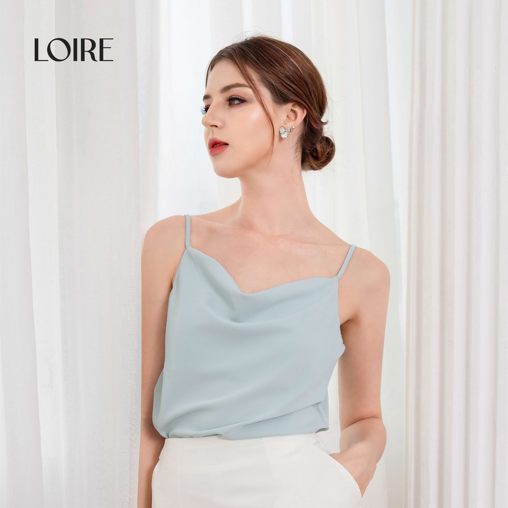 Combo 4 Áo Lụa Hai Dây Cao Cấp Cổ Đổ LOIRECHIC LAL02