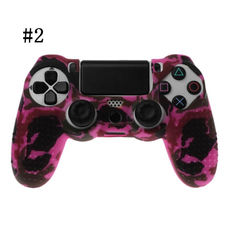 Bộ Vỏ Bọc Silicone Mềm + 2 Nút Bọc Cần Điều Khiển Cho Tay Cầm Chơi Game