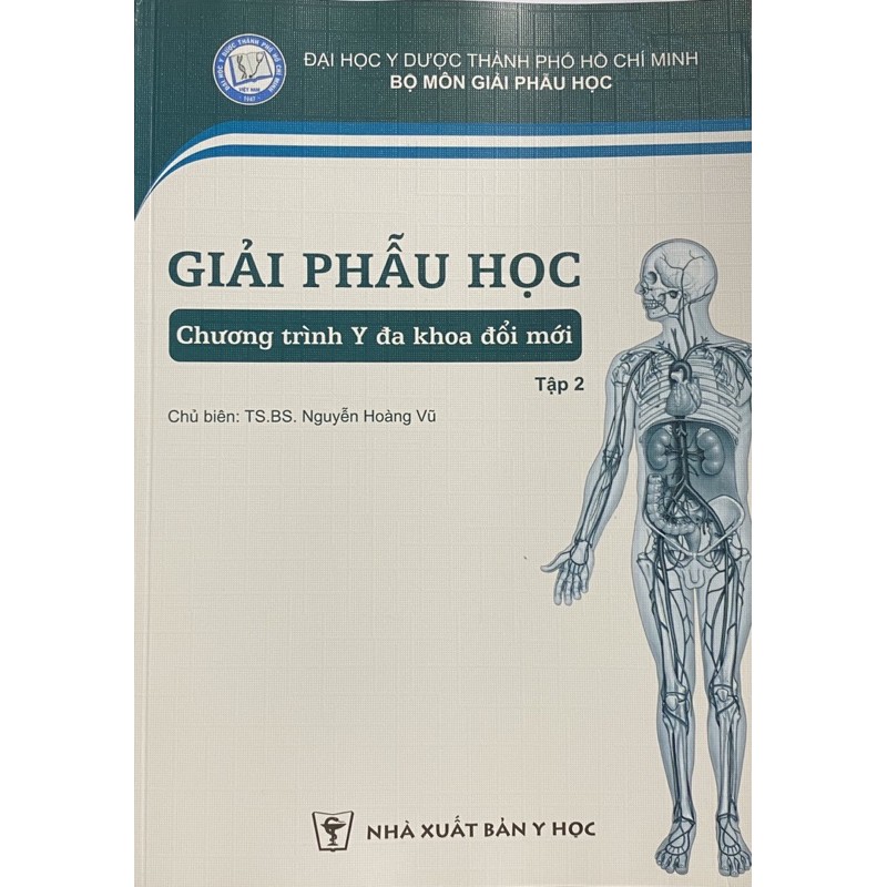 Sách - Giải phẫu học( trọn bộ tập 1 và 2 - 2019)