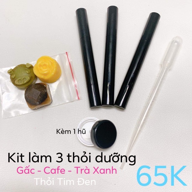 Bộ làm son dưỡng handmade