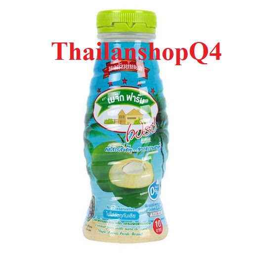 Nước thạch dừa Magic Farm 240ml Thái Lan