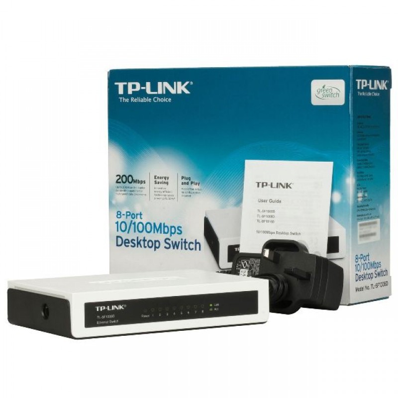 [Kho phụ kiện] Bộ chia 8 cổng mạng TP-link TL-SF11008D