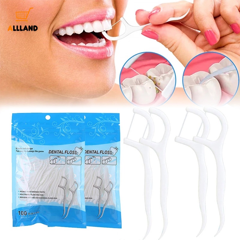 100 Chỉ Nha Khoa Dùng Một Lần Mềm Mại Và Thoải Mái