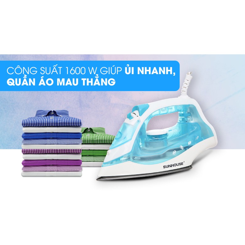 Bàn là, Bàn ủi hơi nước cầm tay Sunhouse SHD2065 BH chính hãng