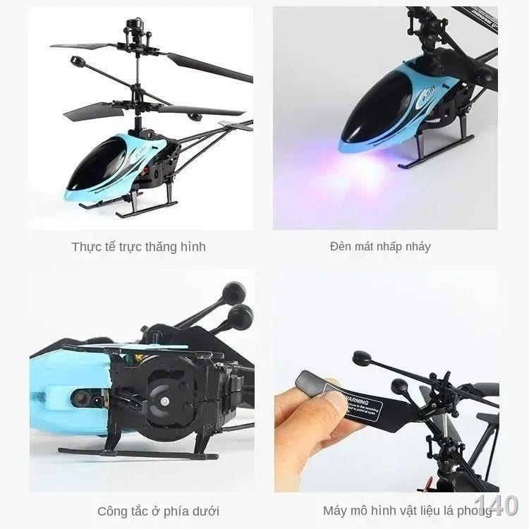 SMáy bay điều khiển từ xa mô hình máy bay trực thăng có thể sạc lại máy bay không người lái chống rơi đồ chơi trẻ em món
