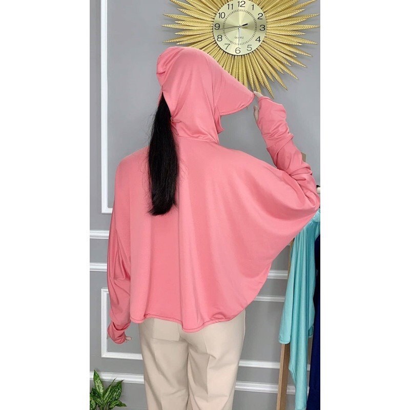 Áo Chống Nắng Kiểu Dáng Cánh Dơi Thời Trang Chất Liệu Thông Hơi