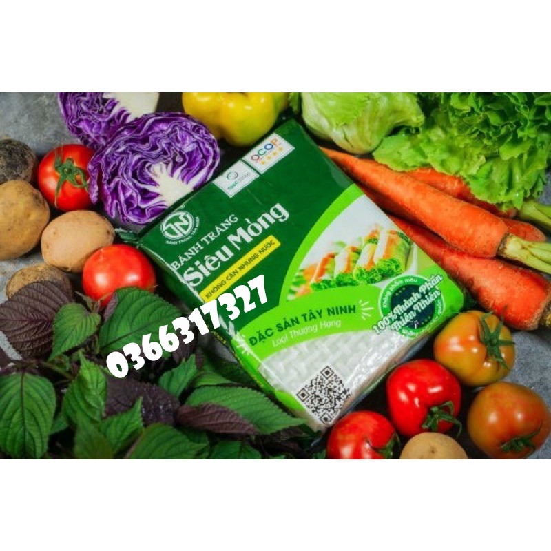 FREE SHIP 50K ! Bánh tráng mỏng Tân Nhiên