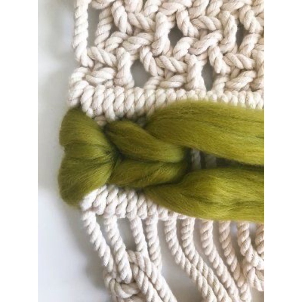 Bó 250g LEN CHUNKY - SỢI LEN TO, LÀM WEAVING, RÈM MACRAME
