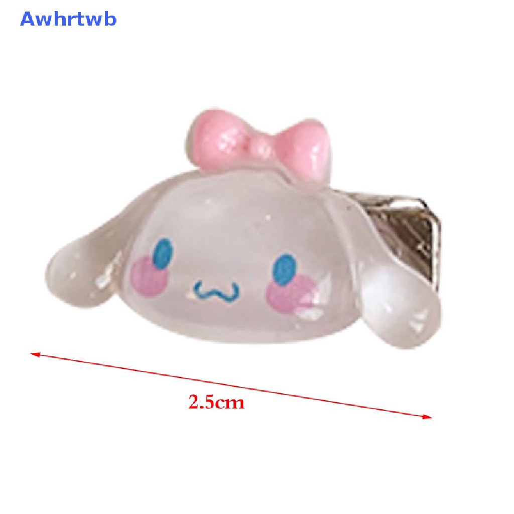 Set 1 / 5 Kẹp Tóc Mini Hình Chú Chó Sanrio Dễ Thương Ngọt Ngào Cho Nữ Mới