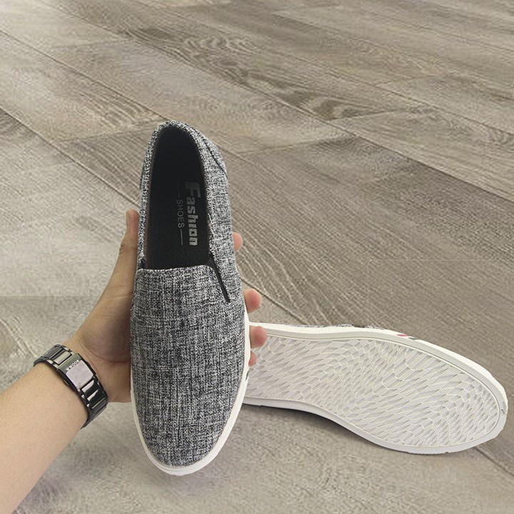 Giày lười nam GN278 (Xám) | BigBuy360 - bigbuy360.vn