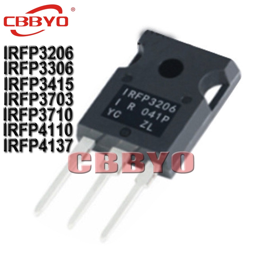 Bộ 5 Linh Kiện Điện Tử IRFP3206 IRFP3006PBF IRFP3306 IRFP3206PBF IRFP3415 IRFP3415PBF IRFP3703 IRFP3710 IRFP4137 IRFP4137PBF TO-247 Mới