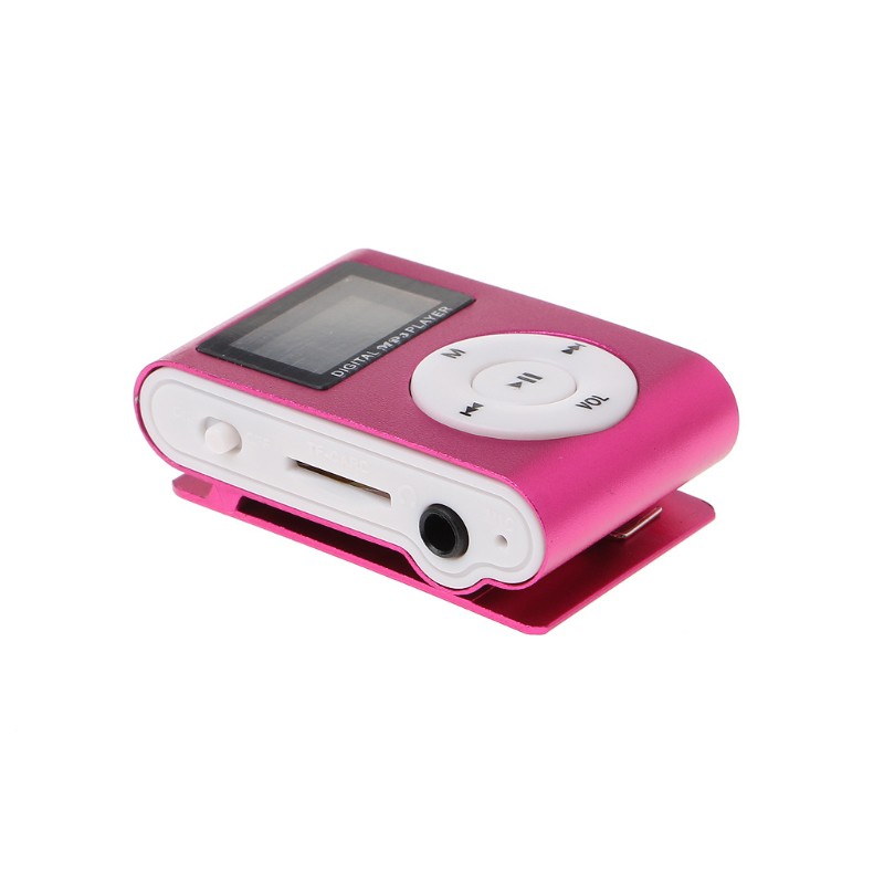 Máy Nghe Nhạc Mp3 Mx-801 Có Kẹp Kim Loại Hỗ Trợ Thẻ Nhớ Micro Sd Tf