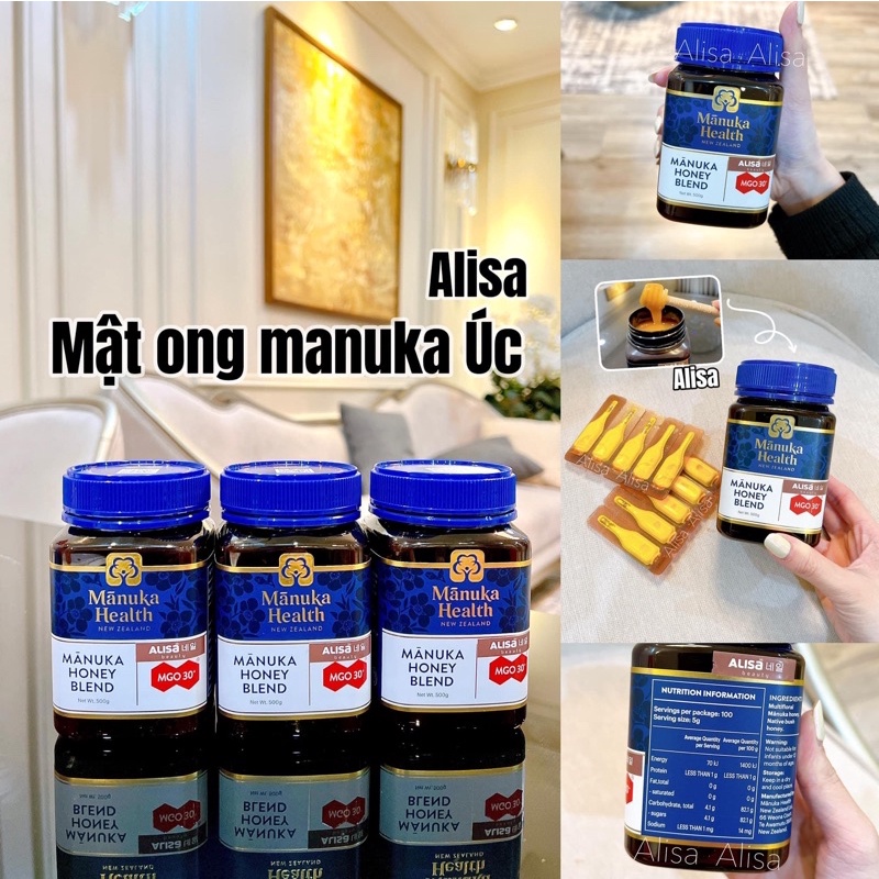 Mật ong Manuka của Úc 500g - ALISA