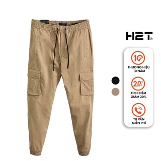 Quần hộp ống dài Jogger - Chất liệu Kaki bền bỉ H2T - 1009