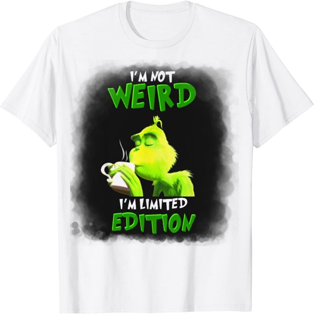 Áo Thun In Hình - Grinch IM Không lạ IM Grinch - TH3705