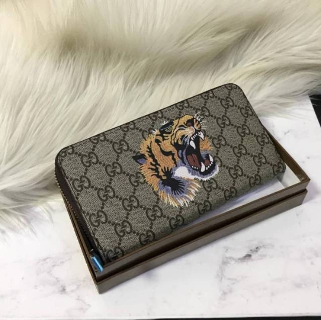 Ví Gucci In Hình Rắn / Hổ / Ong Cá Tính Cho Nam