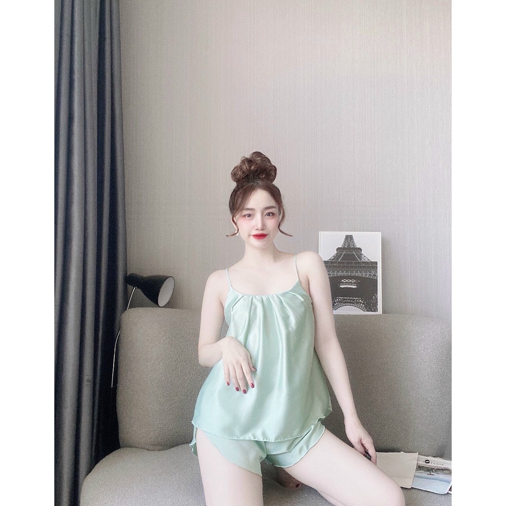 Đồ ngủ sexy chất lụa satin siêu sang | BigBuy360 - bigbuy360.vn