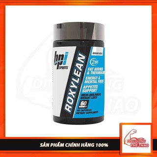 Giảm cân đẹp dáng đốt mỡ giảm béo cực mạnh Bpi BpiSports Roxy Lean 60 viên