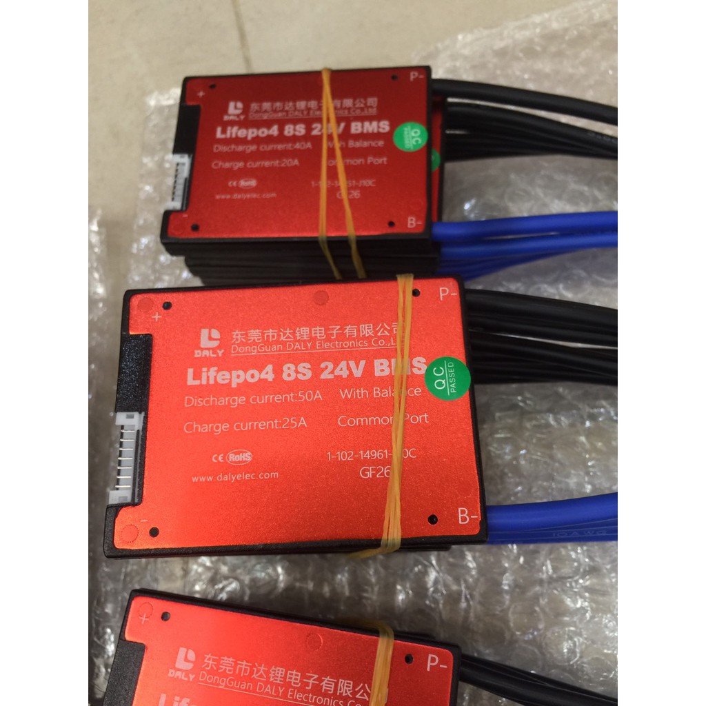 Mạch bảo vệ pin lithium  LifePO4 8S 24V 15A 20A 30A 40A