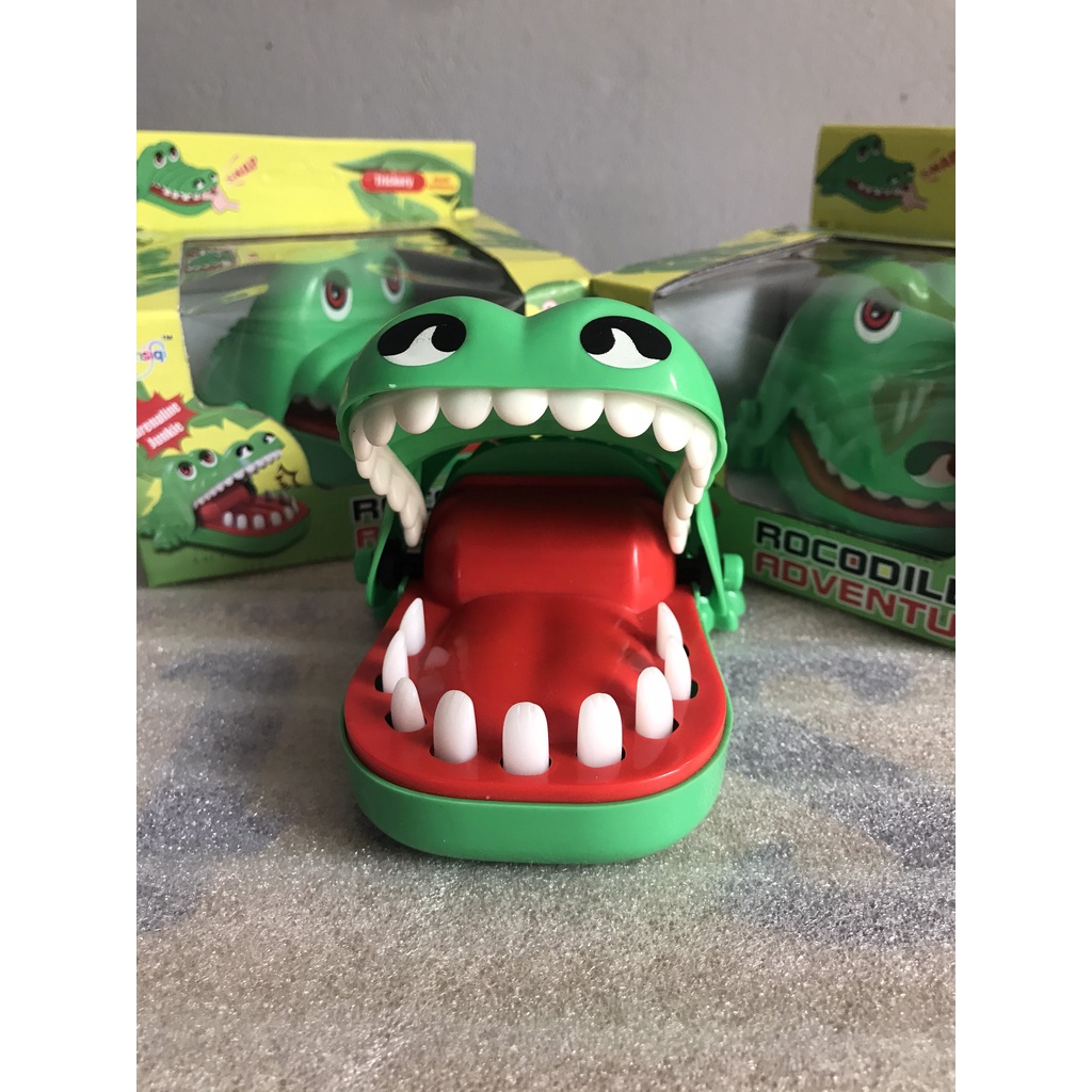 Đồ chơi Cá Sấu cắn tay cho bé - Khám răng Cá Sấu [Loại Lớn]