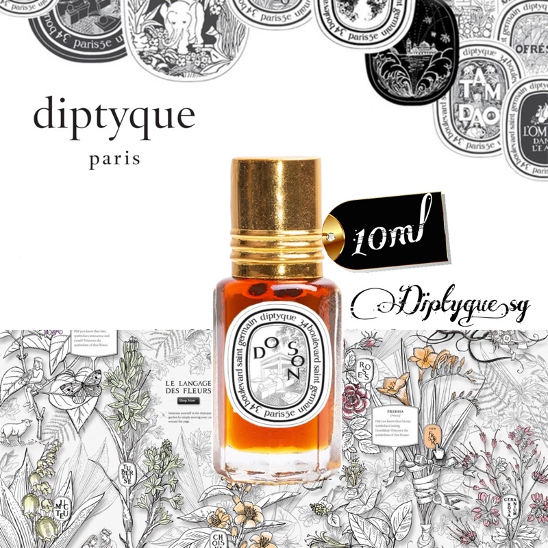 Tinh Dầu Nước Hoa Nguyên Chất Diptyque DO SON 10ml/30ml