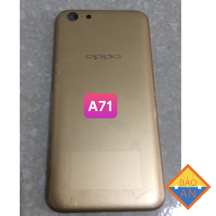 BỘ VỎ THAY THẾ DÀNH CHO OPPO A71-2018 ZIN ( SƯỜN CHÂN SẠC NHỎ )