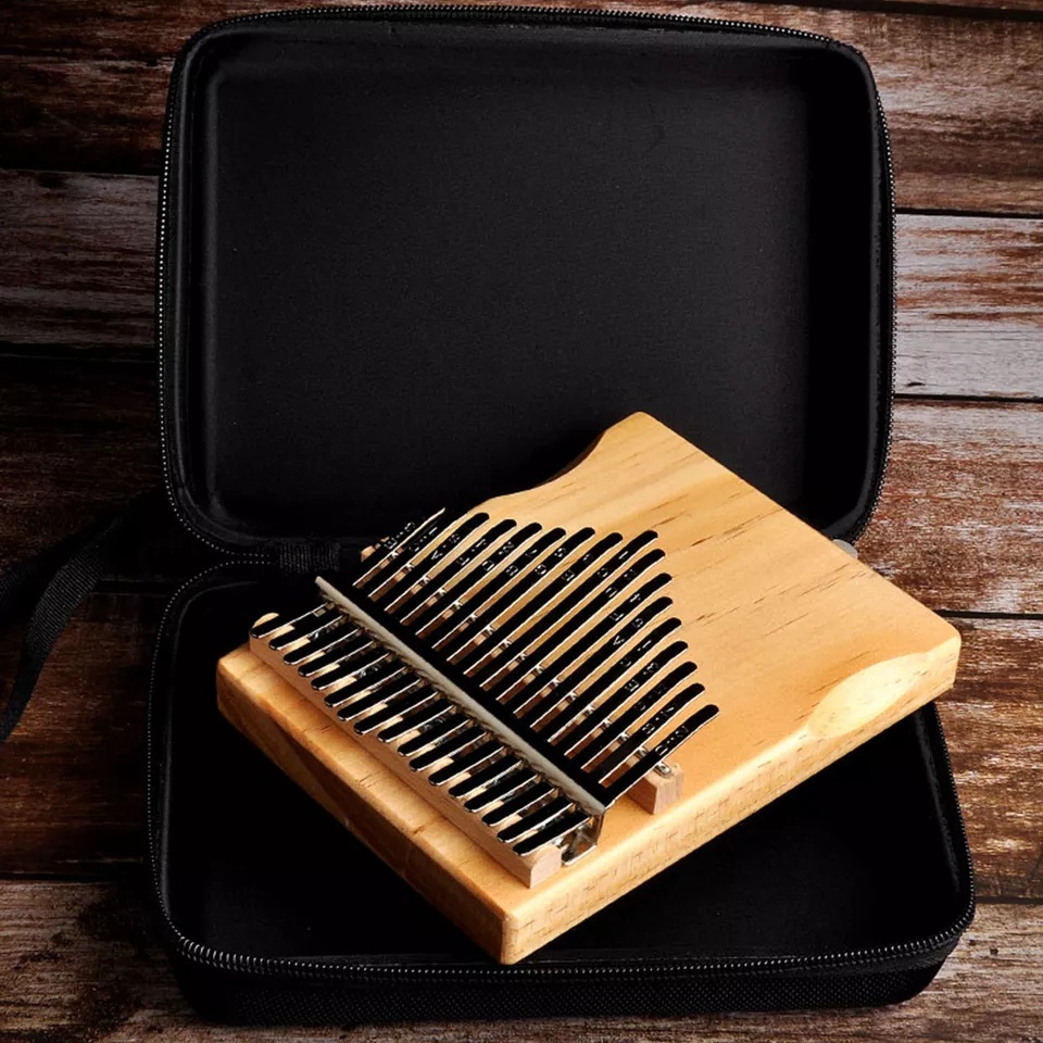 Túi - Hộp Đựng Đàn Kalimba 17 Phím Chống Thấm Nước Có Quai Xách