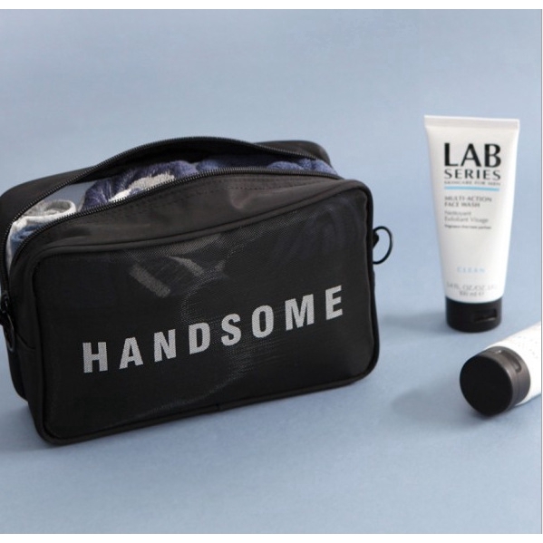 New Mesh Travel Cosmetic Bag Underwear Storage Bag Cube Nylon Wash Bag