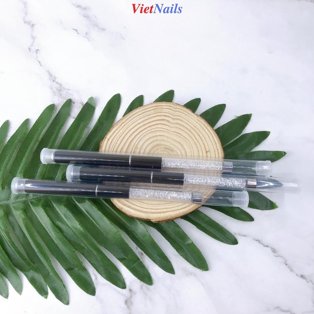 Cọ Vẽ Nét Cán Đá Cao Cấp Đủ 3 Size 5mm 9mm 11mm