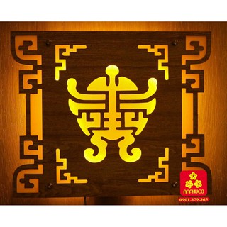 Tấm trang trí bàn thờ treo (TH-2VLT.60.48.01)