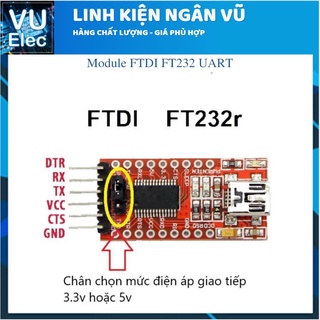 Mạch Chuyển USB UART TTL FT232 - IC FT232RL SSOP28