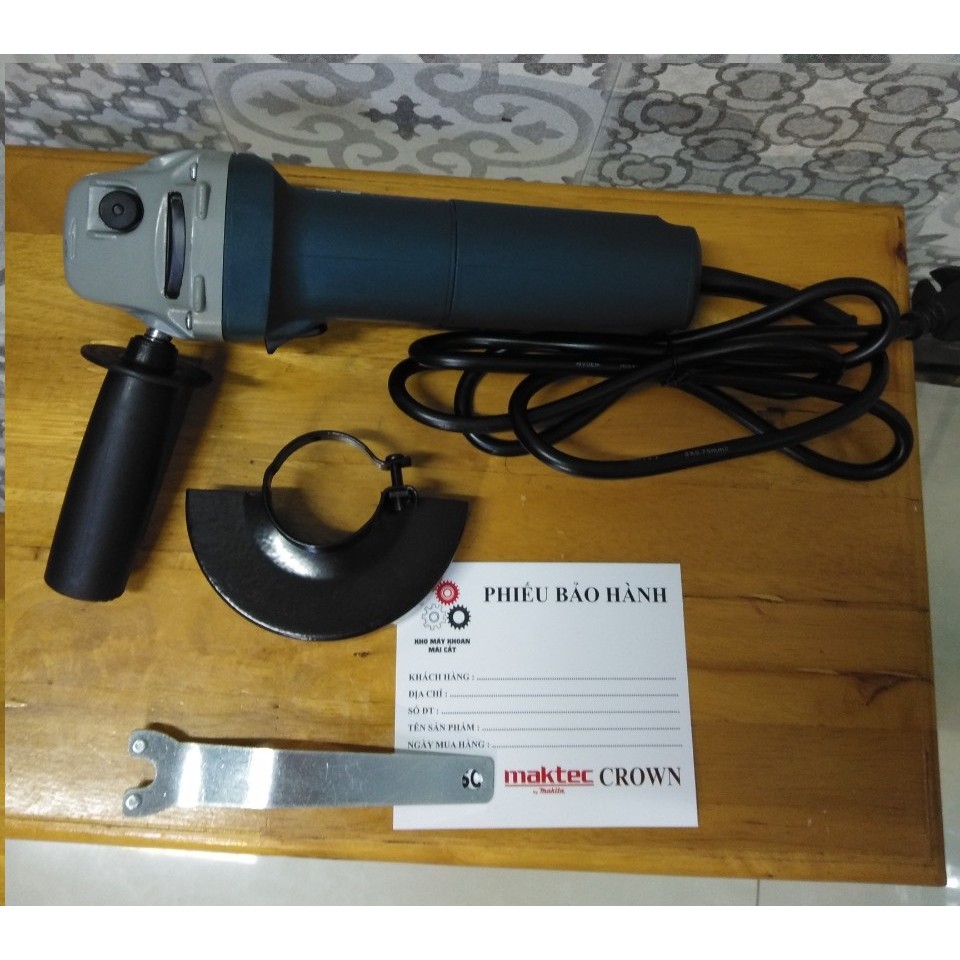 (HCM ship hỏa tốc) Máy Mài Máy Cắt Cầm Tay BOS.GWS6-100 Ốp 1 Tấc Cam Kết Ruột Đồng 100% Bảo Hành 12 Tháng