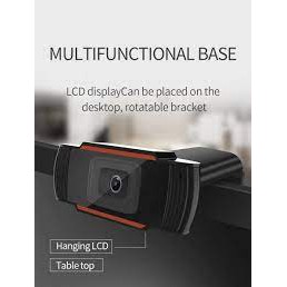 Webcam máy tính chuyên dụng cho Livestream, Học và Làm việc Online siêu rõ nét HD 720P | BigBuy360 - bigbuy360.vn