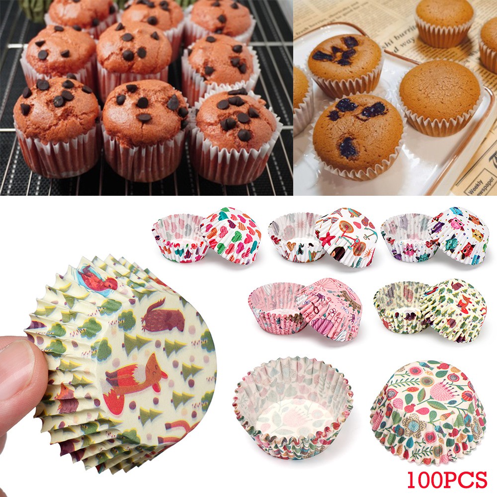 Giấy lót bánh cupcake loại mềm nhiều màu sắc