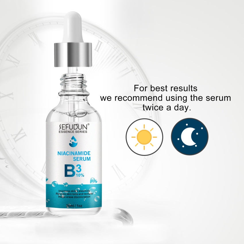 Tinh Chất Niacinamide Dưỡng Ẩm Làm Trắng Da Kiểm Soát Dầu Se Khít Lỗ Chân Lông Chống Lão Hóa 30ml