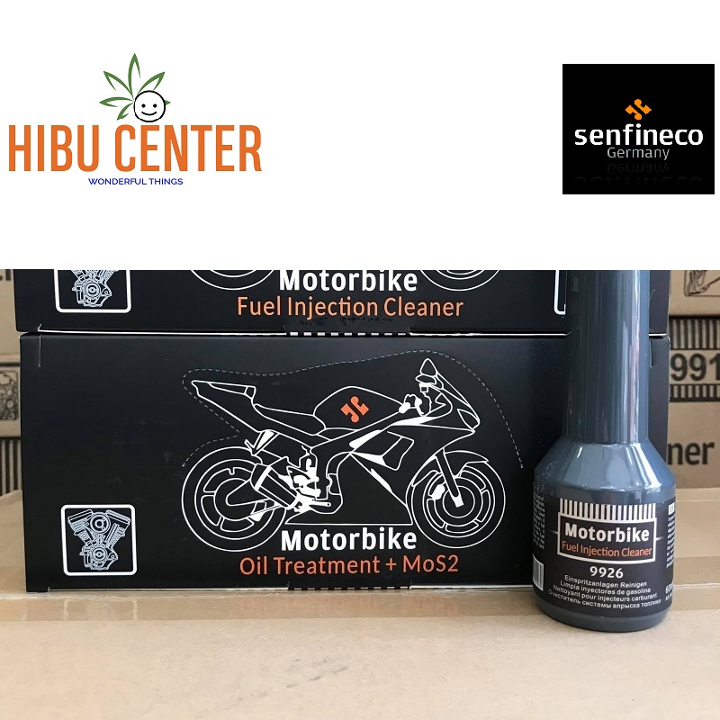 Súc Béc Xăng Xe Mô Tô SENFINECO Motorbike Fuel Injection Cleaner 9926 60ml | HIBUCENTER