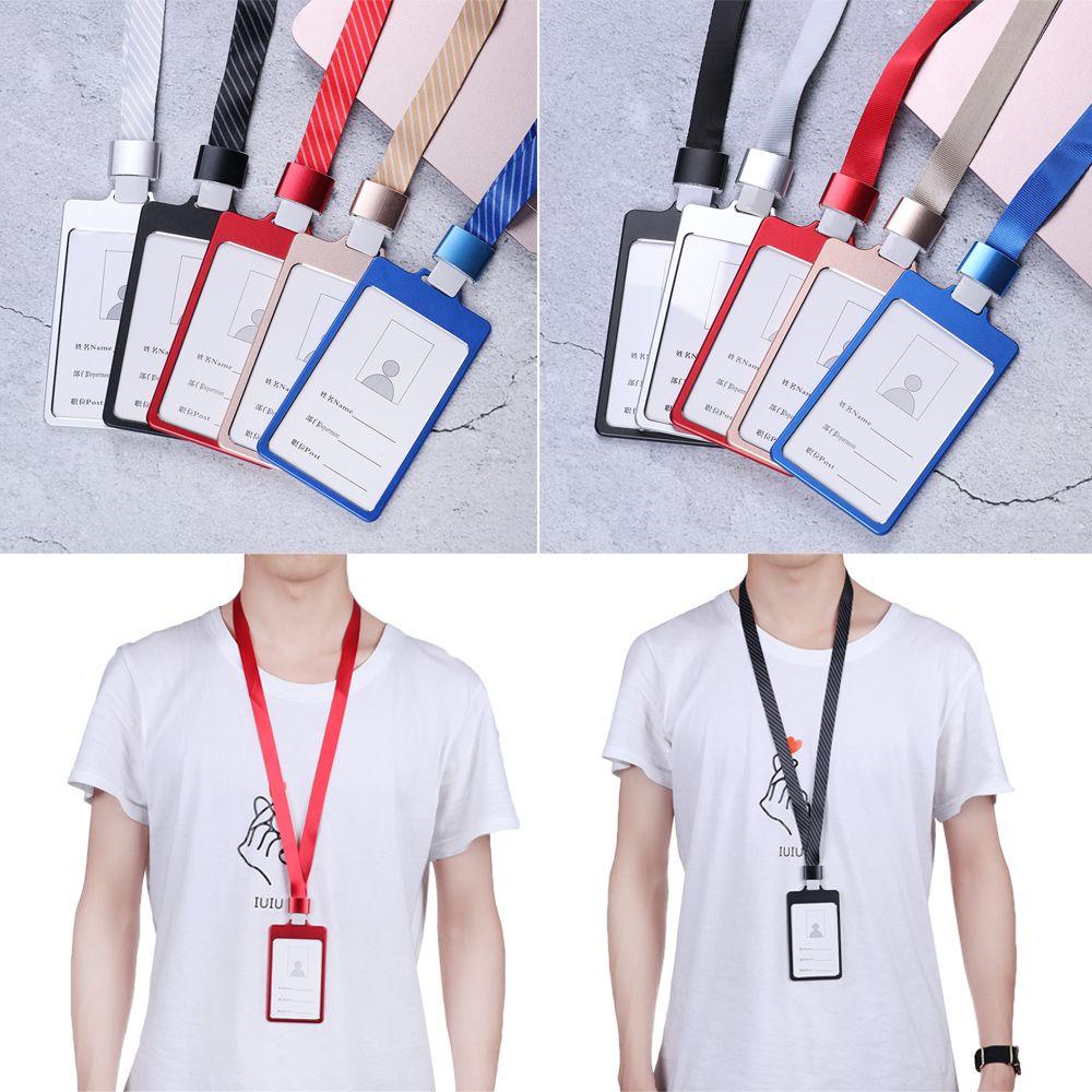 Vỏ Đựng Thẻ ID/Thẻ ID 5 Màu Phong Cách Doanh Nhân Thời Trang Cho Nam Và Nữ