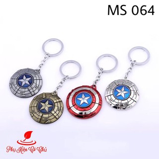 Móc khóa khiên xoay Captain America 2 - MS064